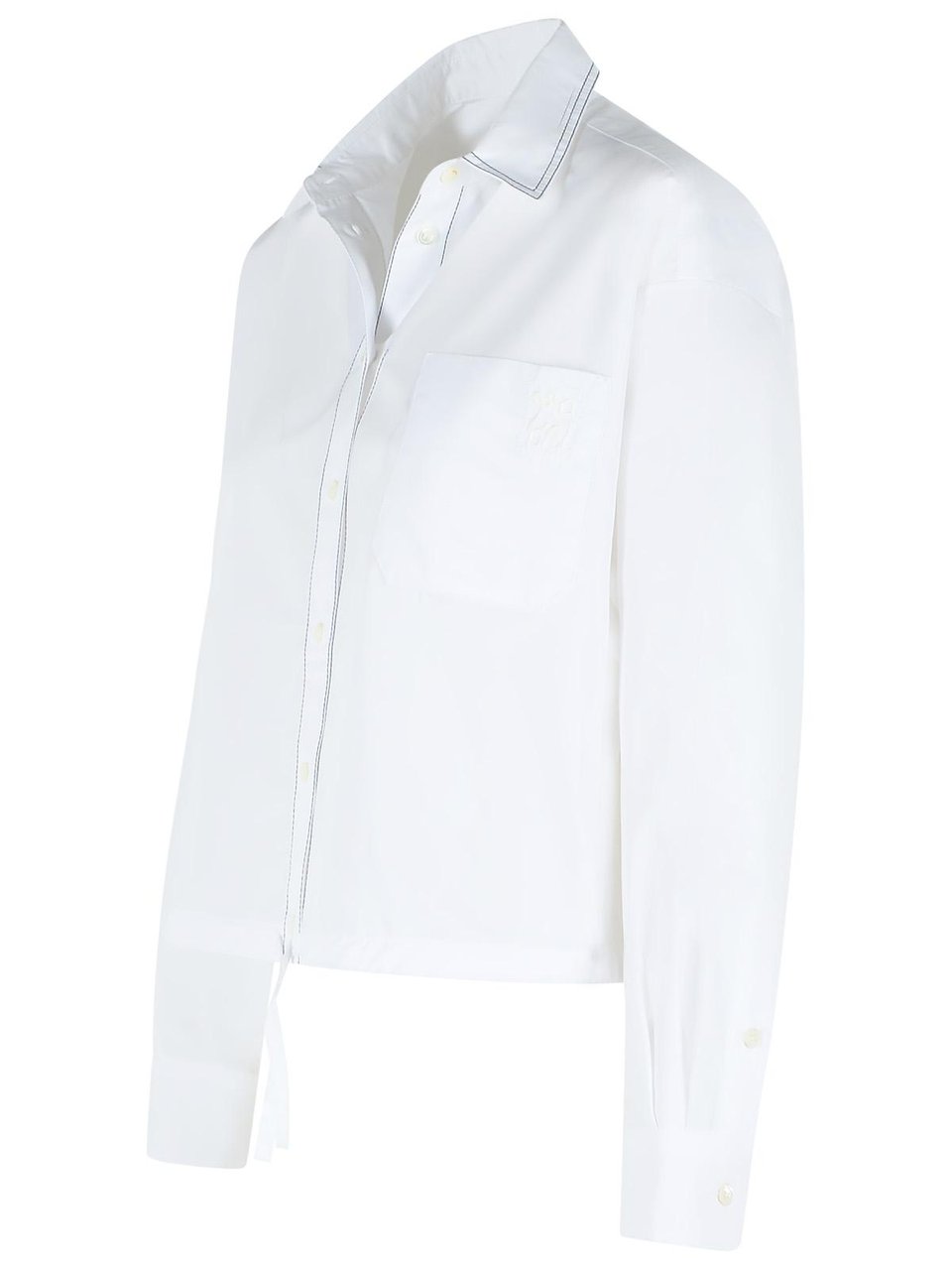 Marni White Cotton Shirt Wit