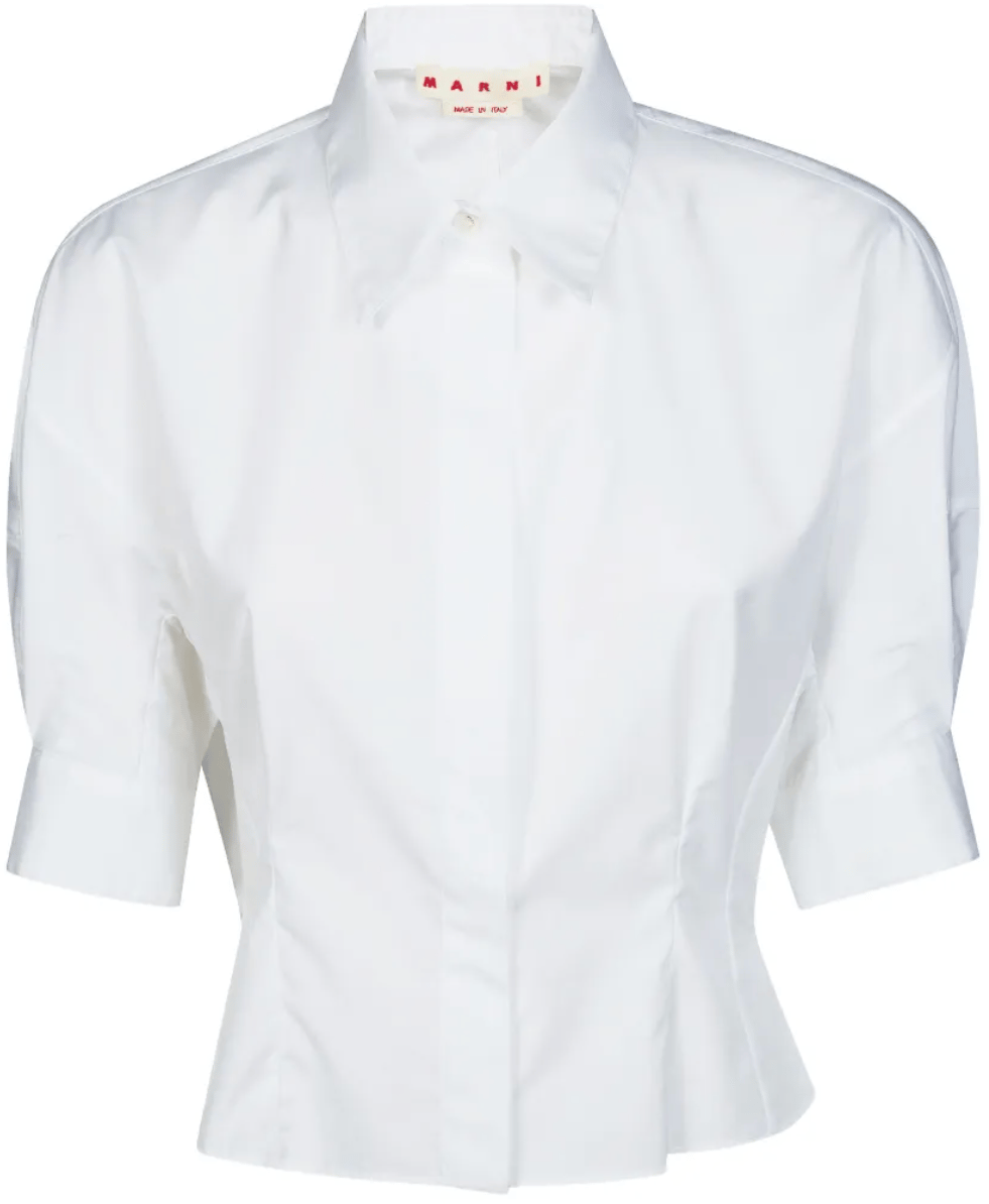 Marni Shirt Lily White Wit