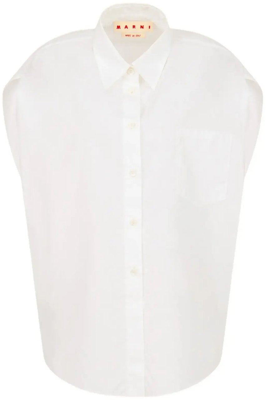 Marni Shirt White Wit