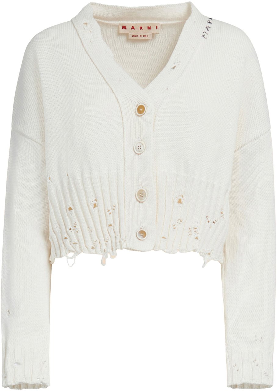 Marni Sweaters Lily White Wit