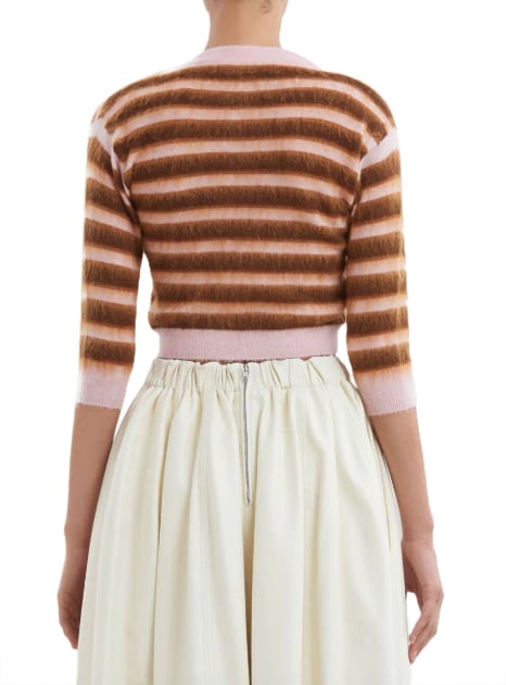 Marni Cardigan Pink/brown Bruin