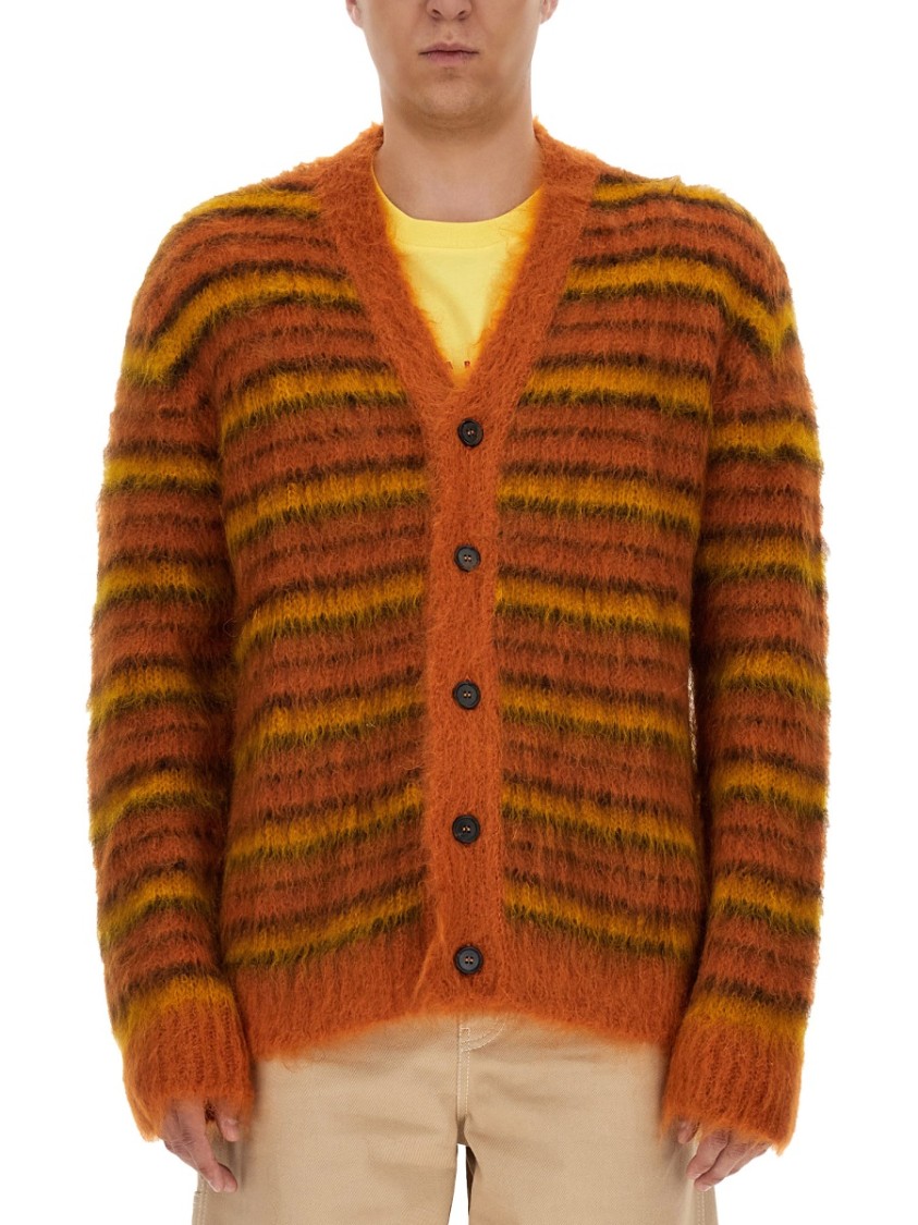 Marni V-Neck Cardigan Divers