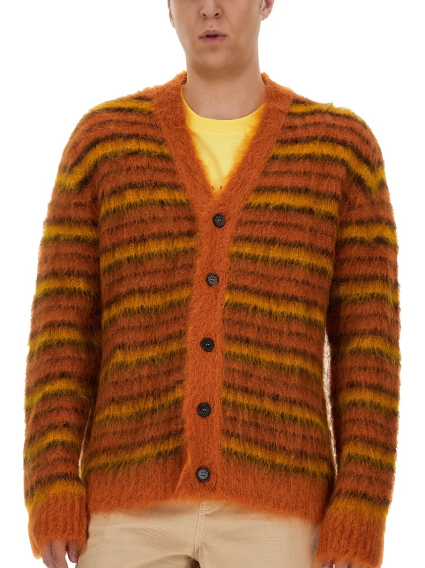 Marni V-Neck Cardigan Divers