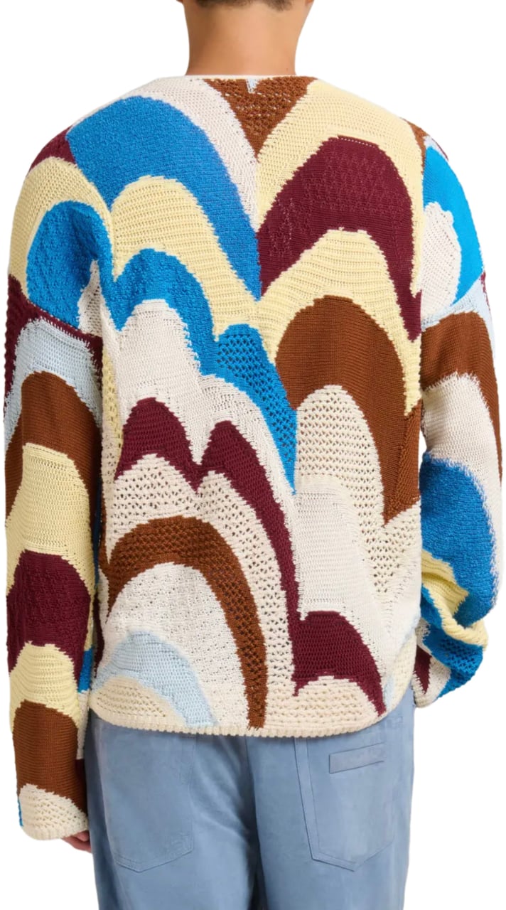 Marni Cardigan Multi Color Divers