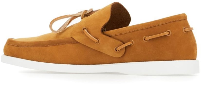 Marni chaussures en daim a lacets Bruin