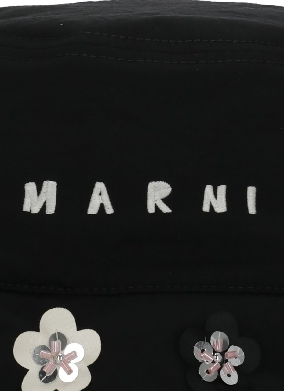 Marni Hats Black Zwart