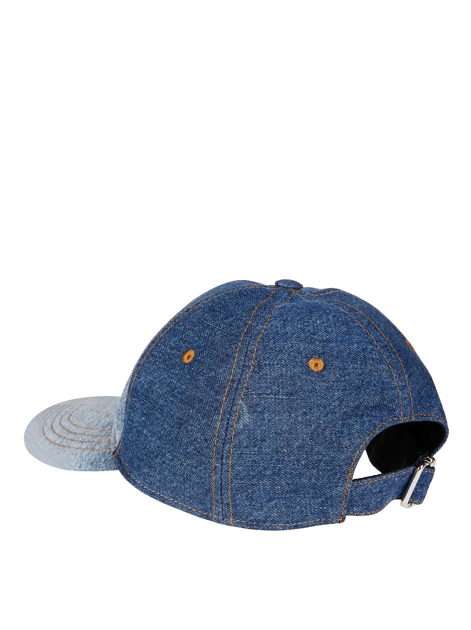 Marni Gradient Fade Denim Baseball Cap Grijs