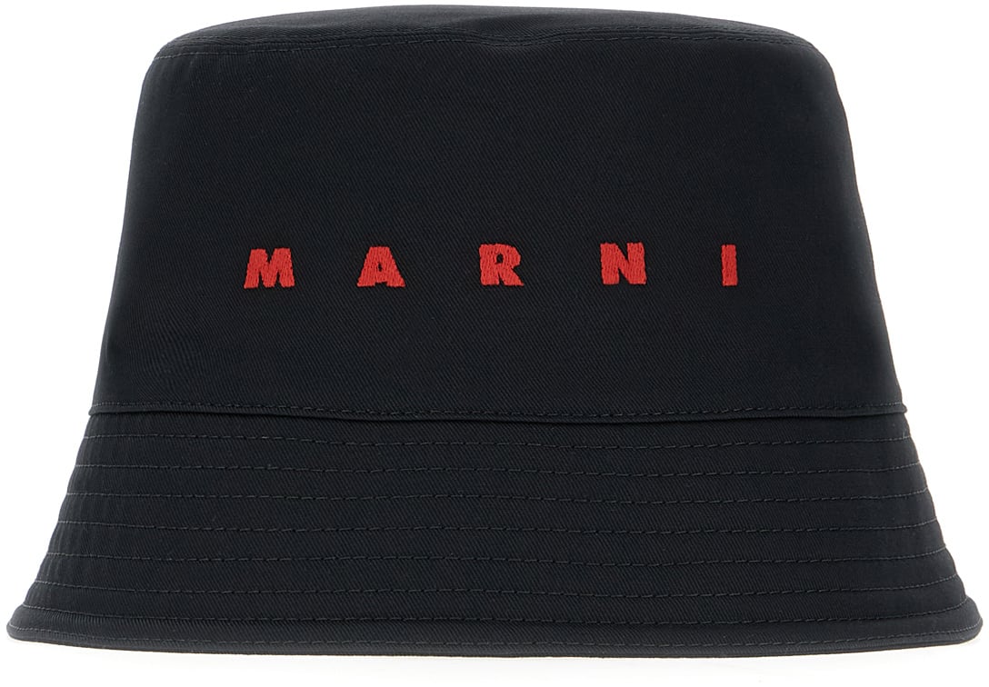 Marni Marni Black cotton hat Zwart
