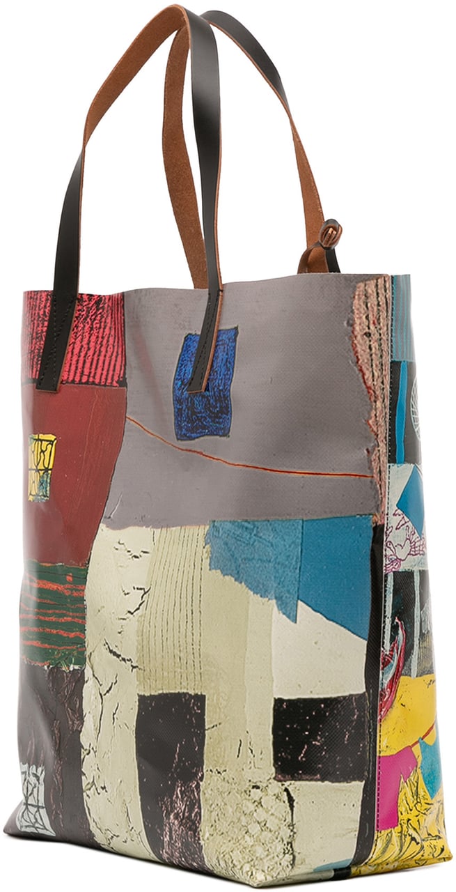 Marni Printed PVC Tote Divers