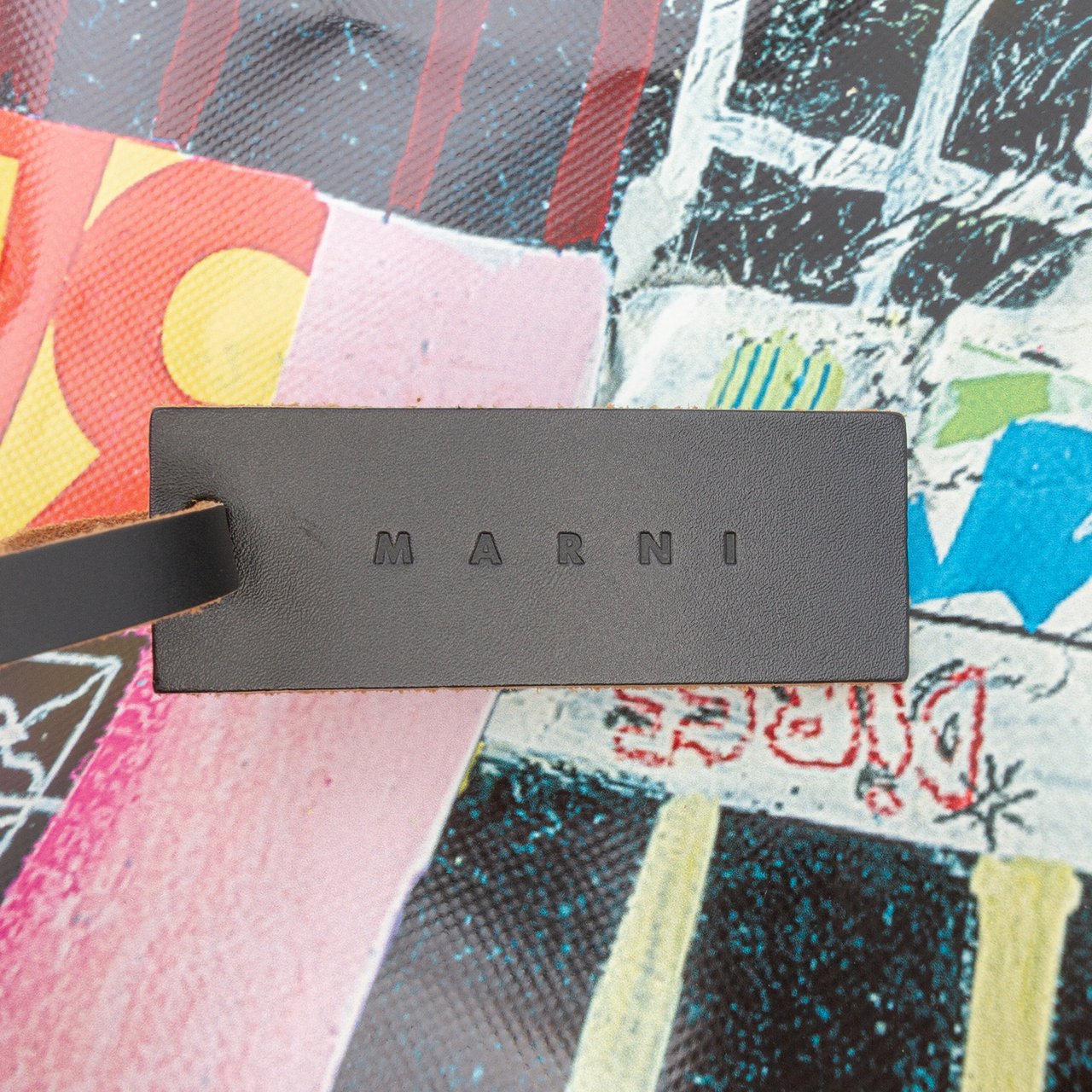 Marni Printed PVC Tote Divers