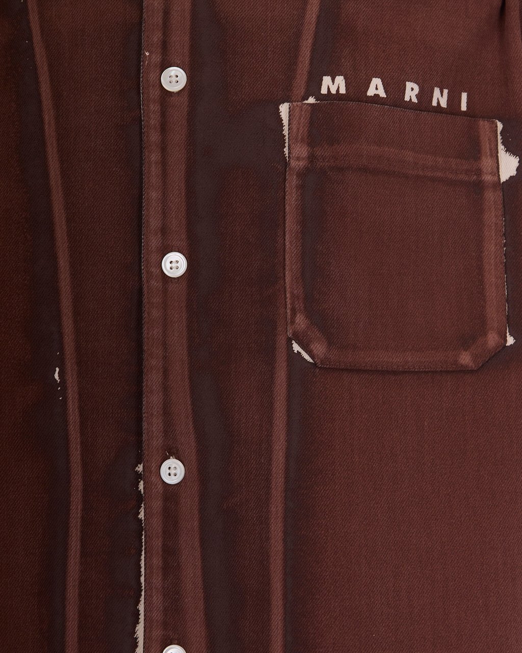Marni Shirts Tobacco Bruin