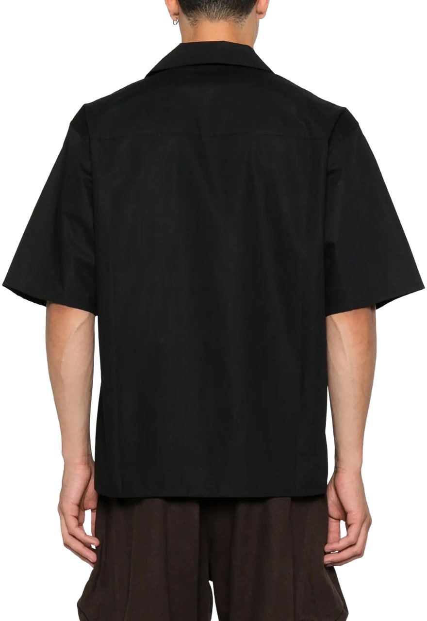 Marni Short Sleeve Shirt Black Zwart