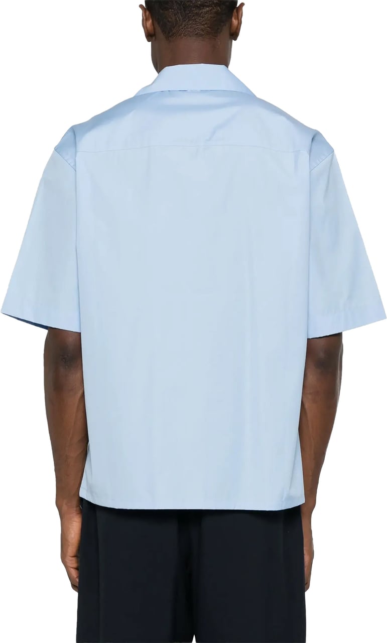Marni S/s Shirt Blue Blauw