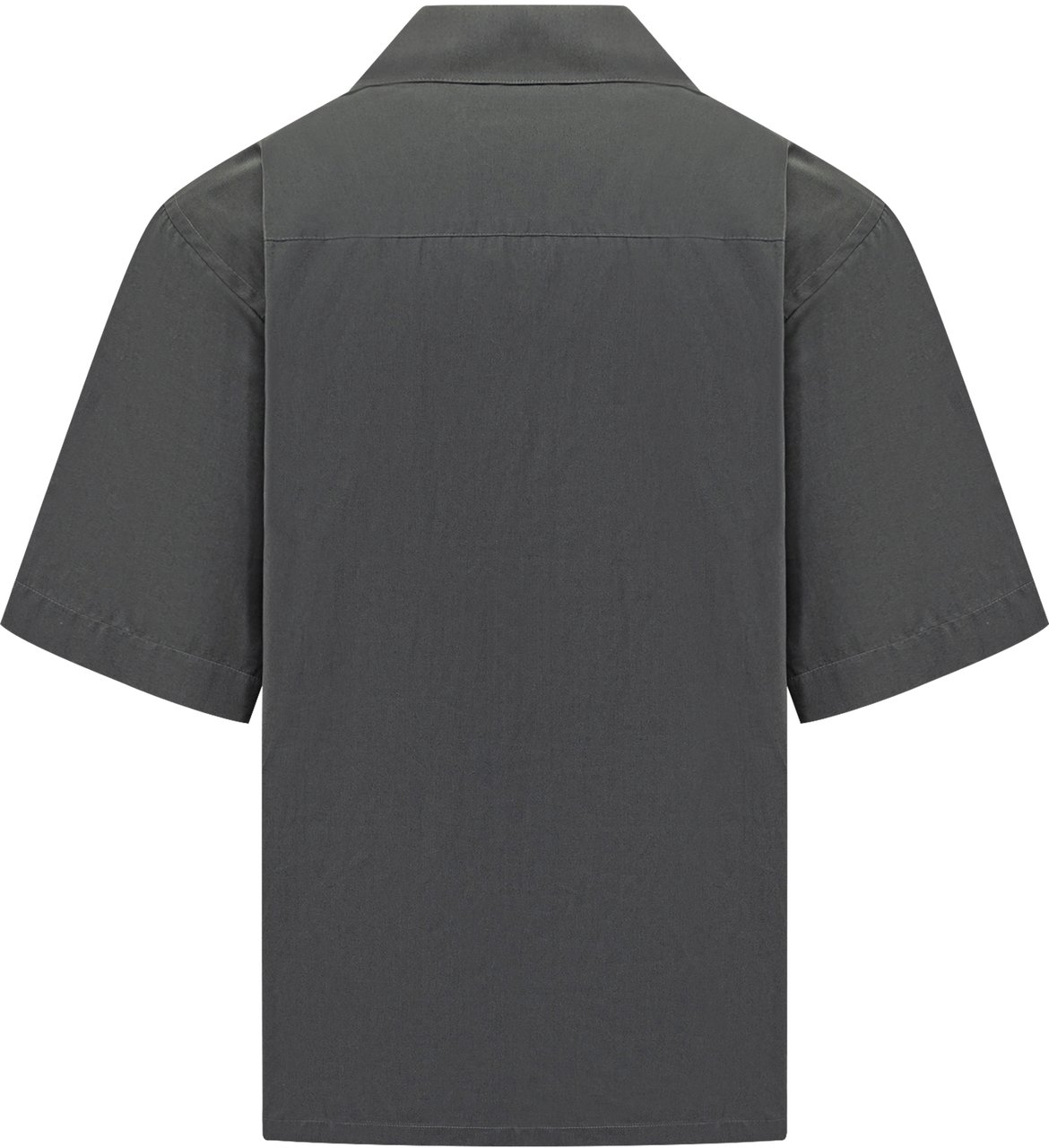 Marni Camicia Grigia con Logo Marni Blauw