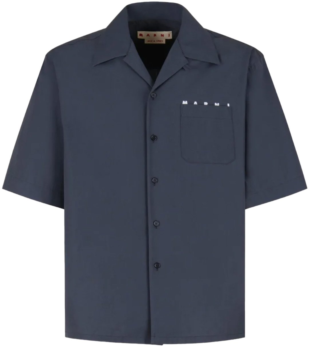 Marni Marni Shortsleeve Shirt Dark Ash Divers