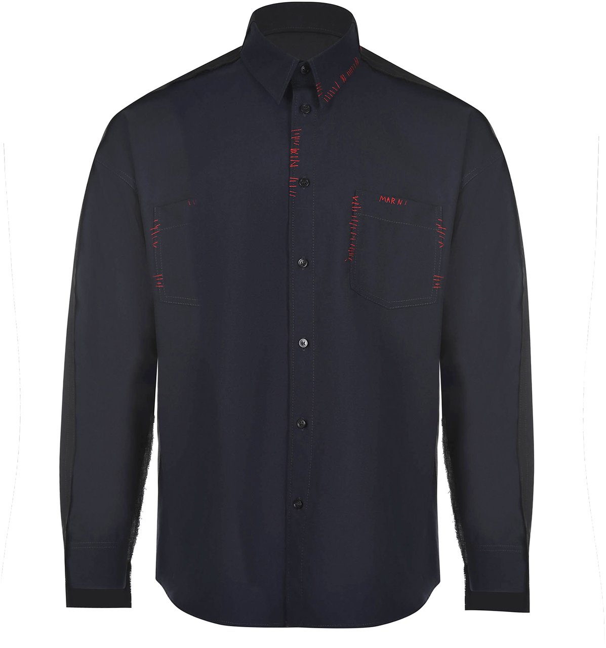 Marni Shirts Blue Blauw