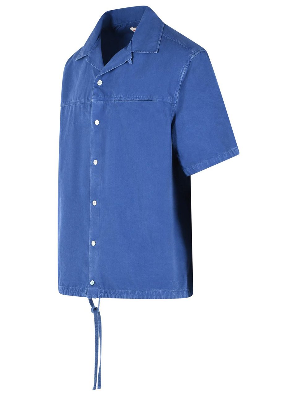 Marni Blue Cotton Shirt Blauw