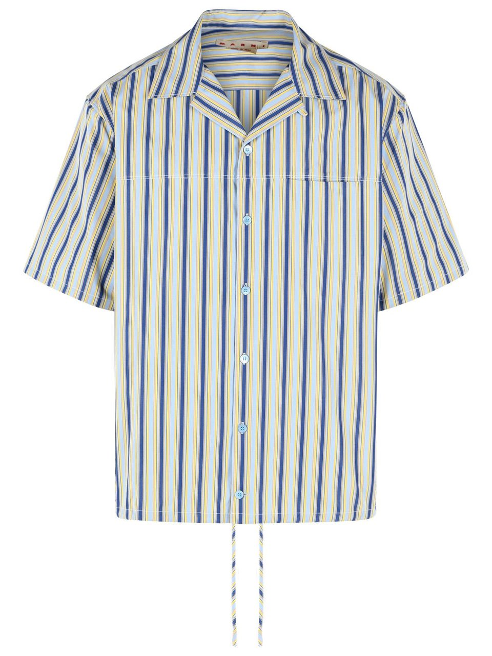 Marni Multicolor Cotton Shirt Grijs