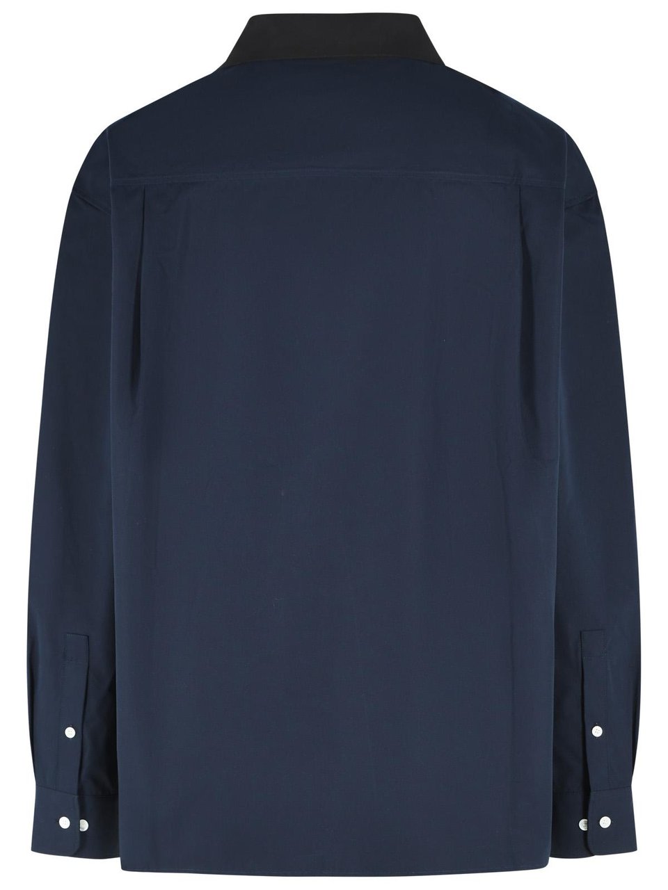 Marni Blue Cotton Shirt Zwart