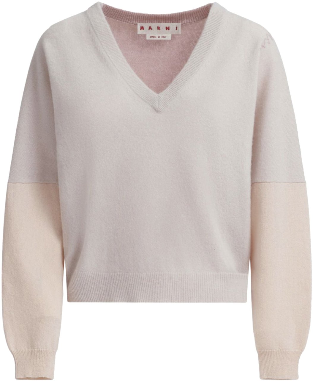 Marni V Neck Sweater Roze