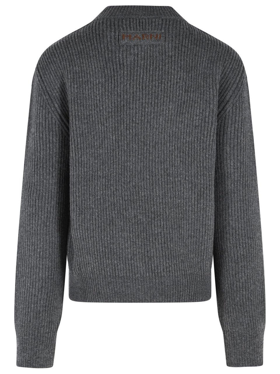 Marni Grey Virgin Wool And Cashmere Sweater Grijs