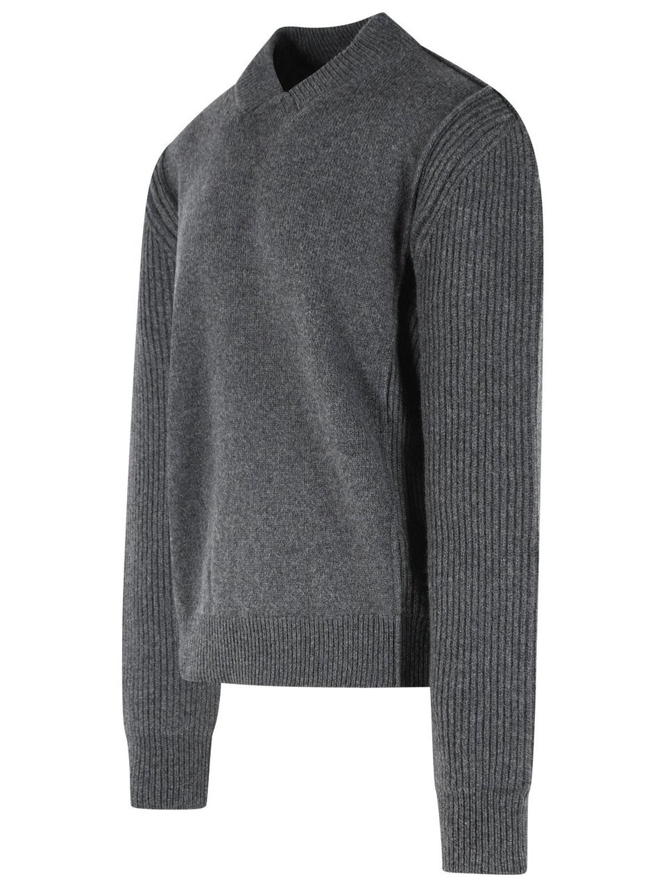 Marni Grey Virgin Wool And Cashmere Sweater Grijs