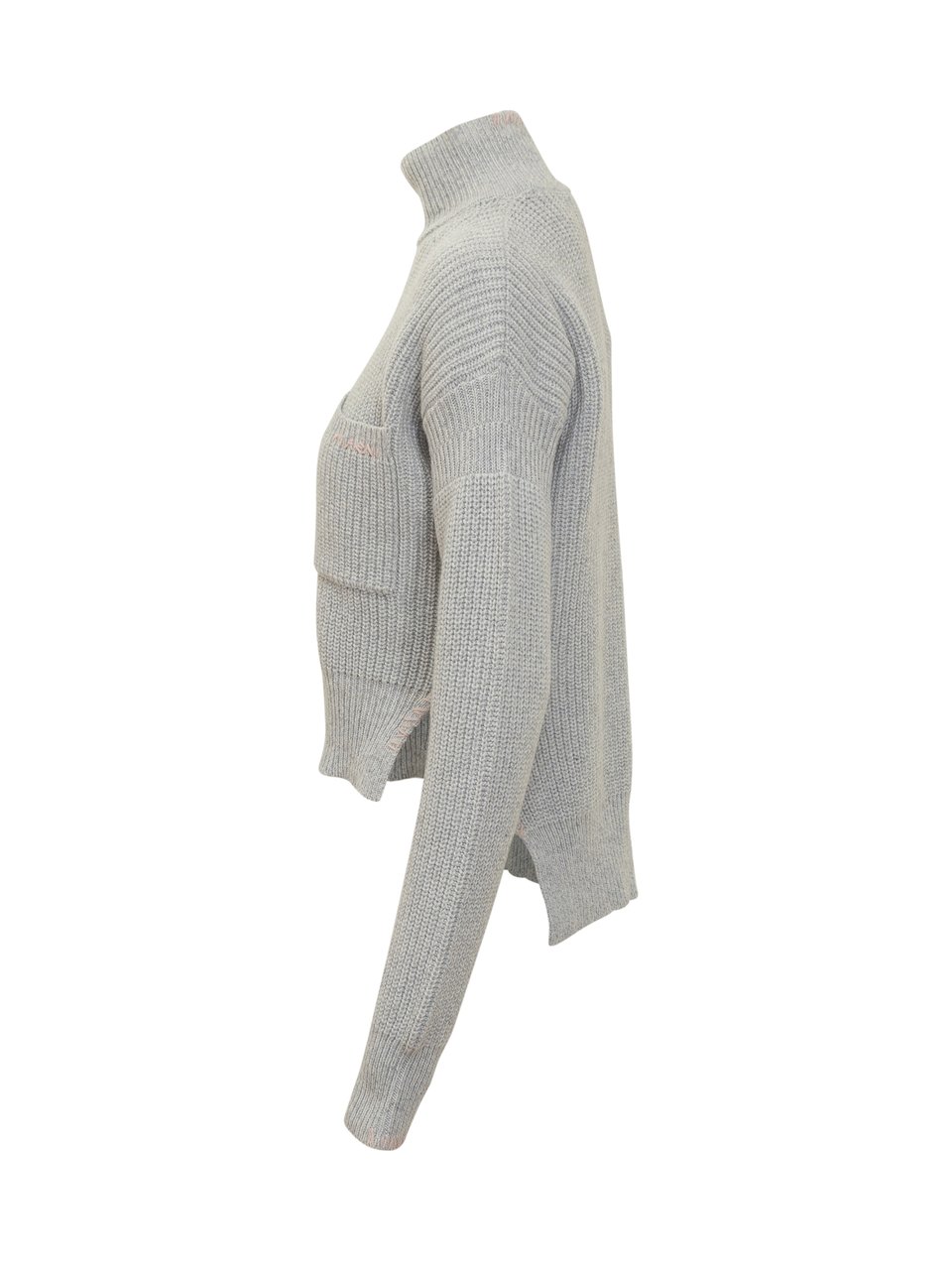 Marni Maglia Marni con collo alto Lichtgrijs