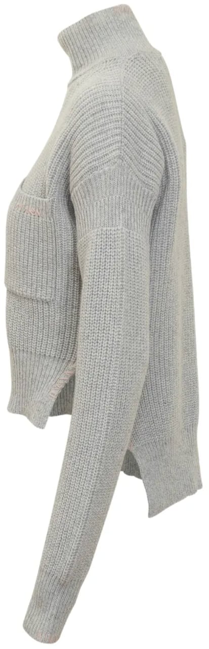 Marni Turtleneck Sweater Grey Grijs