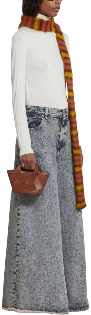 Marni maglia dolcevita white Wit