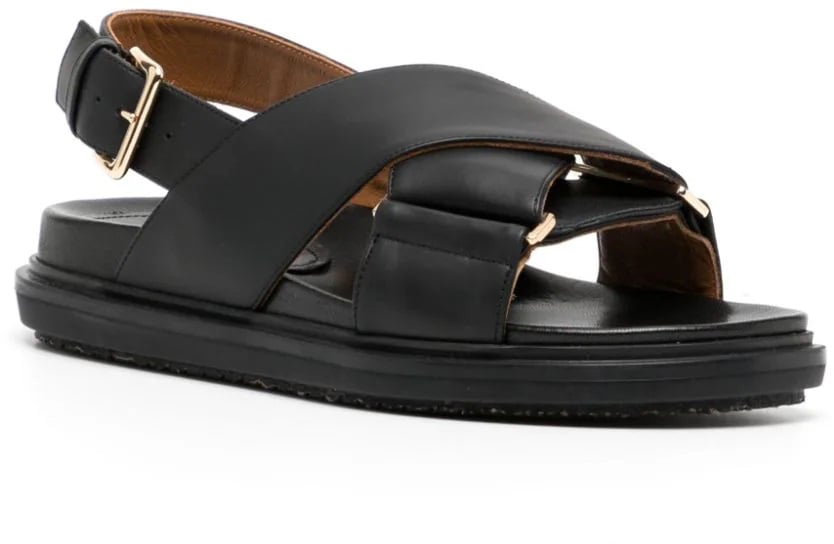 Marni fussbett black Zwart