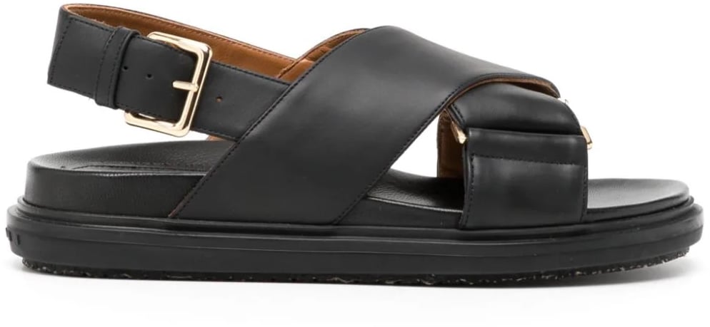 Marni fussbett black Zwart