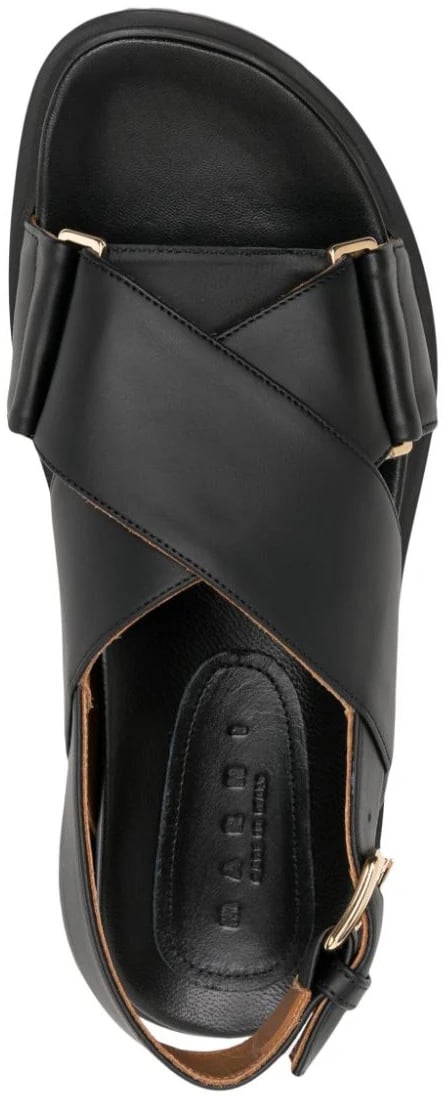 Marni fussbett black Zwart