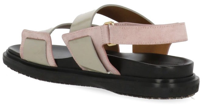 Marni Sandals Grey Lichtgrijs