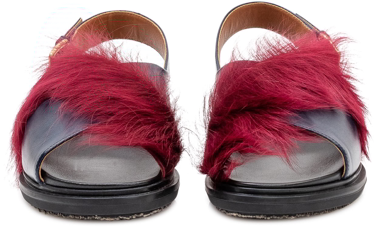 Marni Fussbett Shoes Maroon