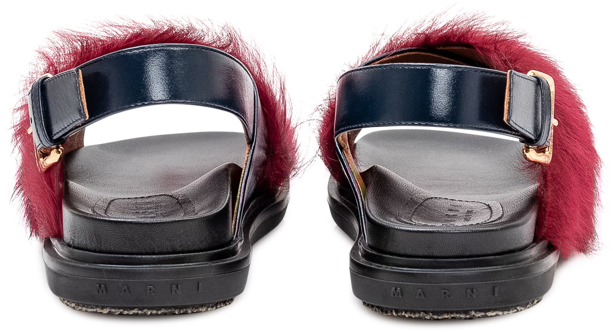 Marni Fussbett Shoes Maroon