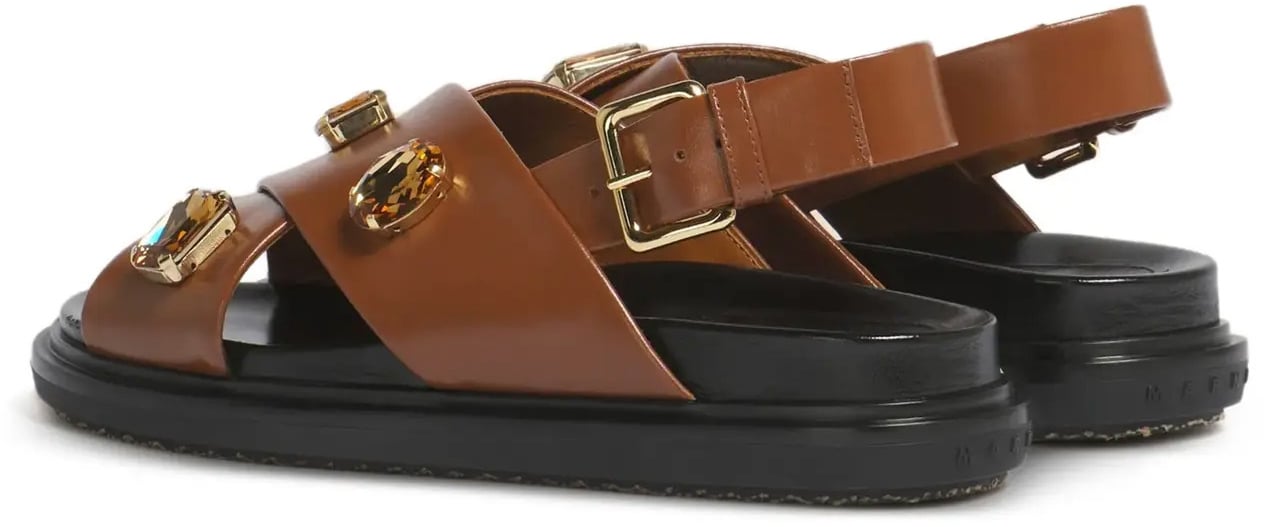 Marni Fussbett Shoe Brown Bruin