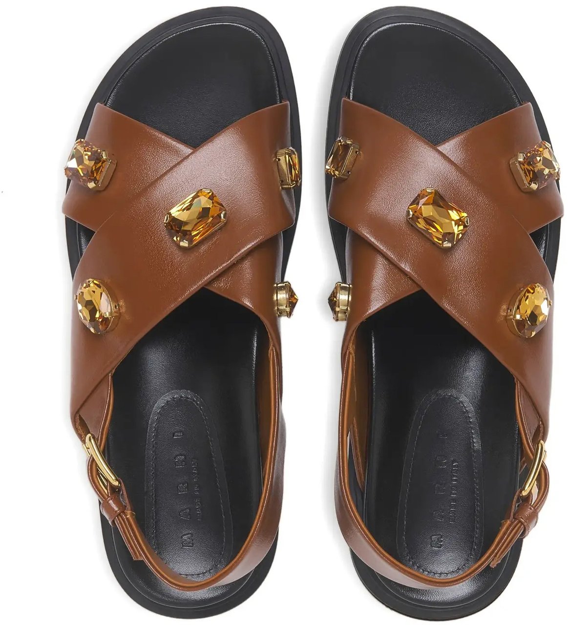 Marni Fussbett Shoe Brown Bruin