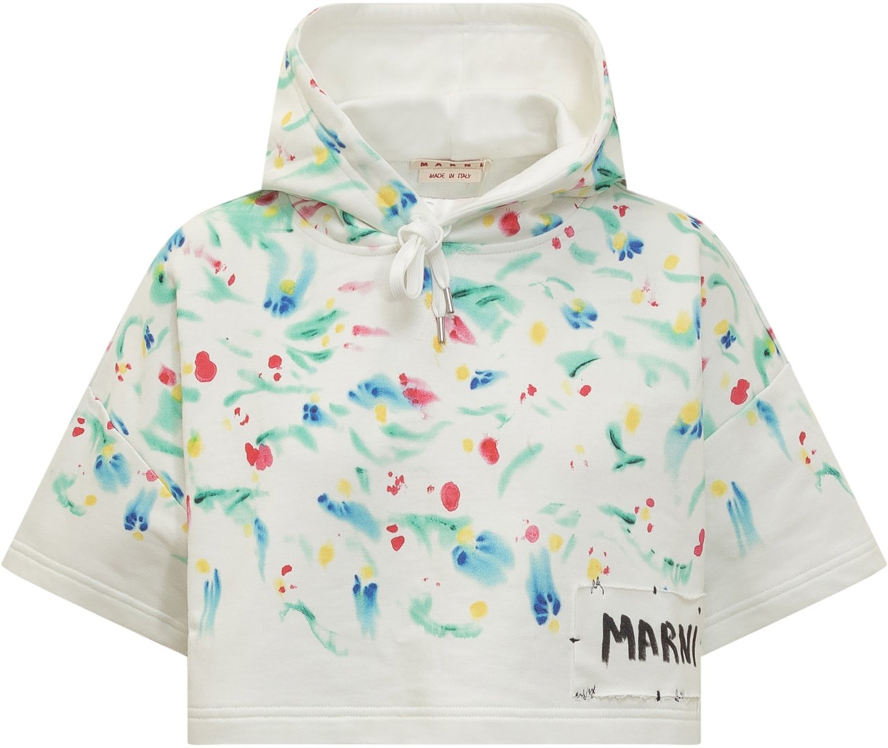 Marni Felpa Fiori Wit