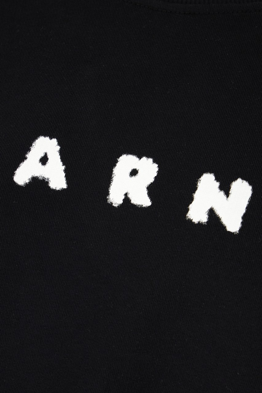 Marni Marni Black cotton sweatshirt Zwart