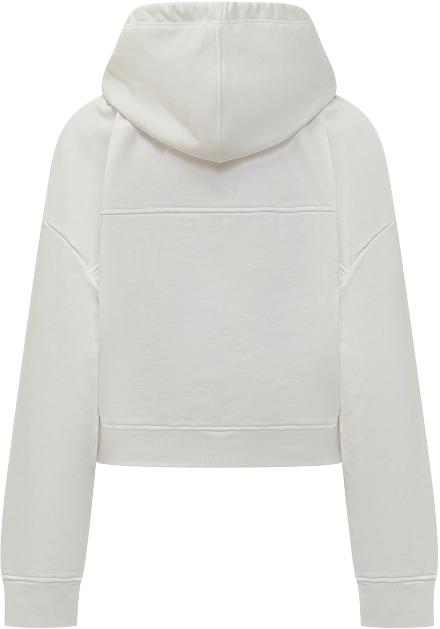 Marni Felpa con Cappuccio Marni Logo Bianco Wit