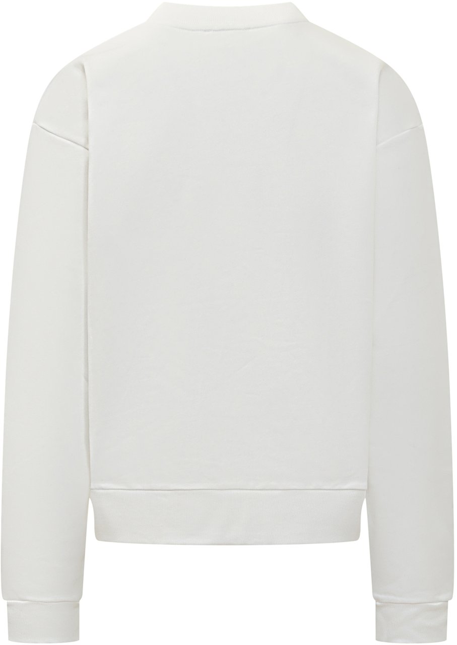 Marni Felpa con Logo Marni Wit