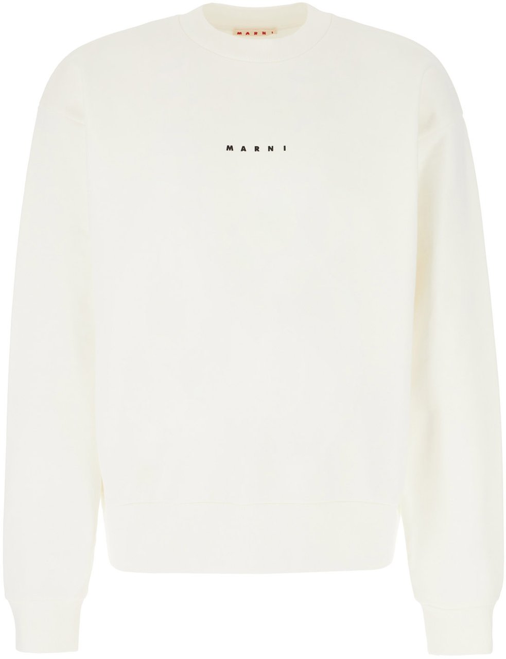 Marni Marni Ivory cotton sweatshirt Neutraal