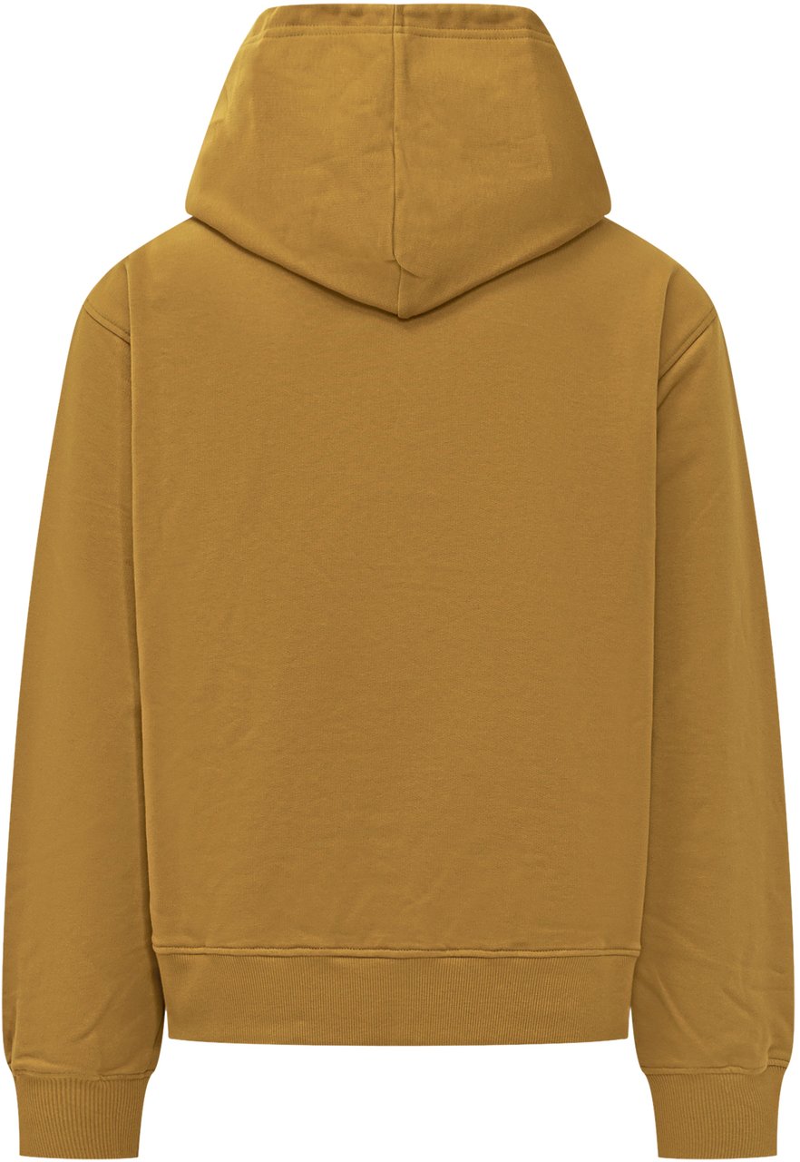 Marni Felpa con Cappuccio e Patch Logo Marni Geel