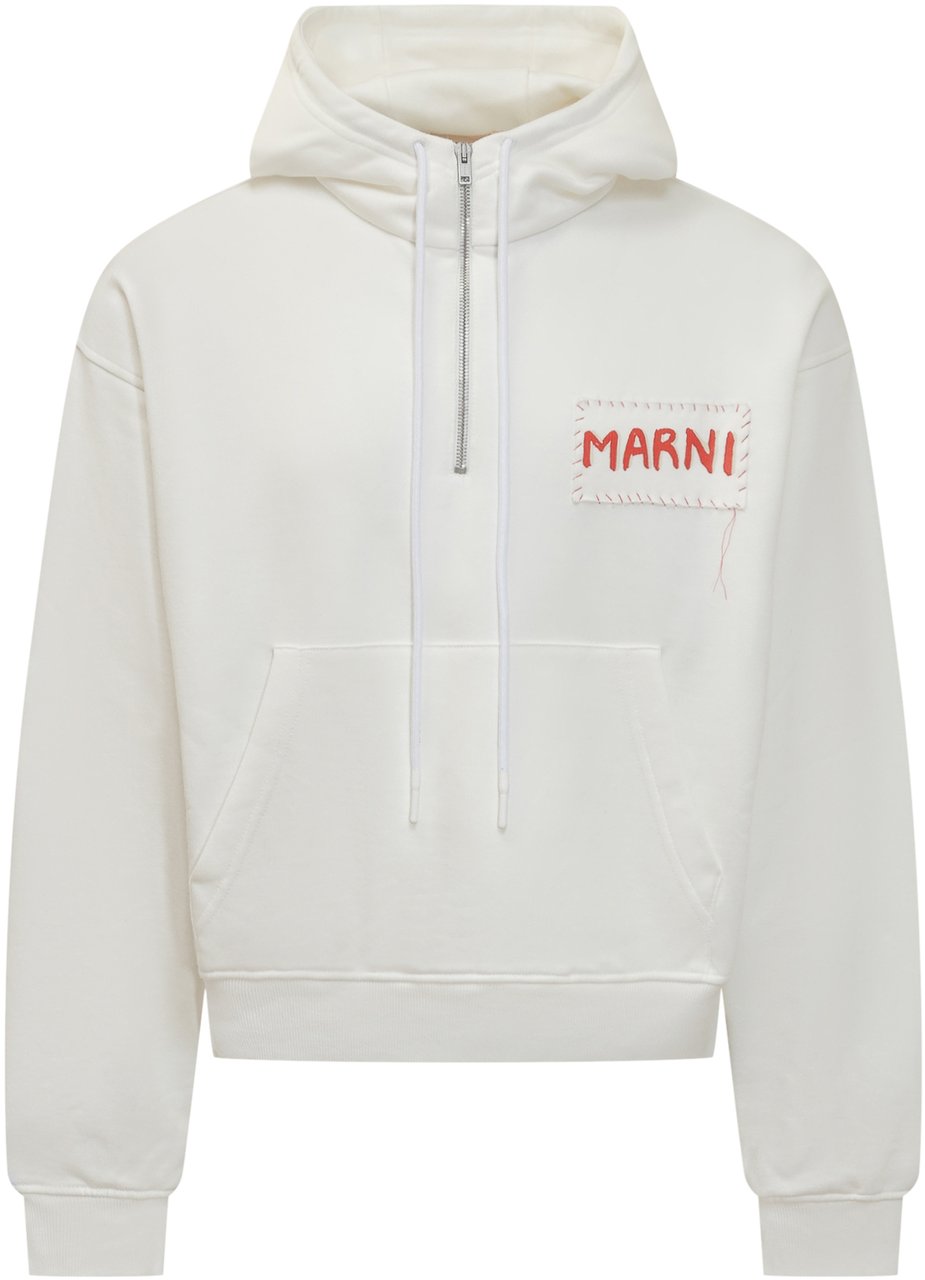 Marni Felpa con Logo Wit