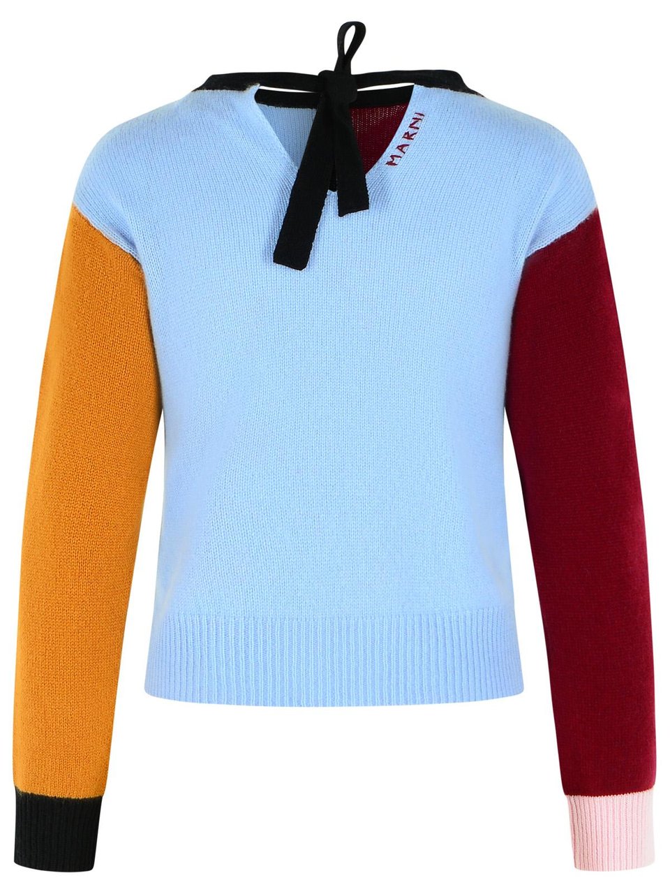 Marni Multi Cashmere Sweater Rood