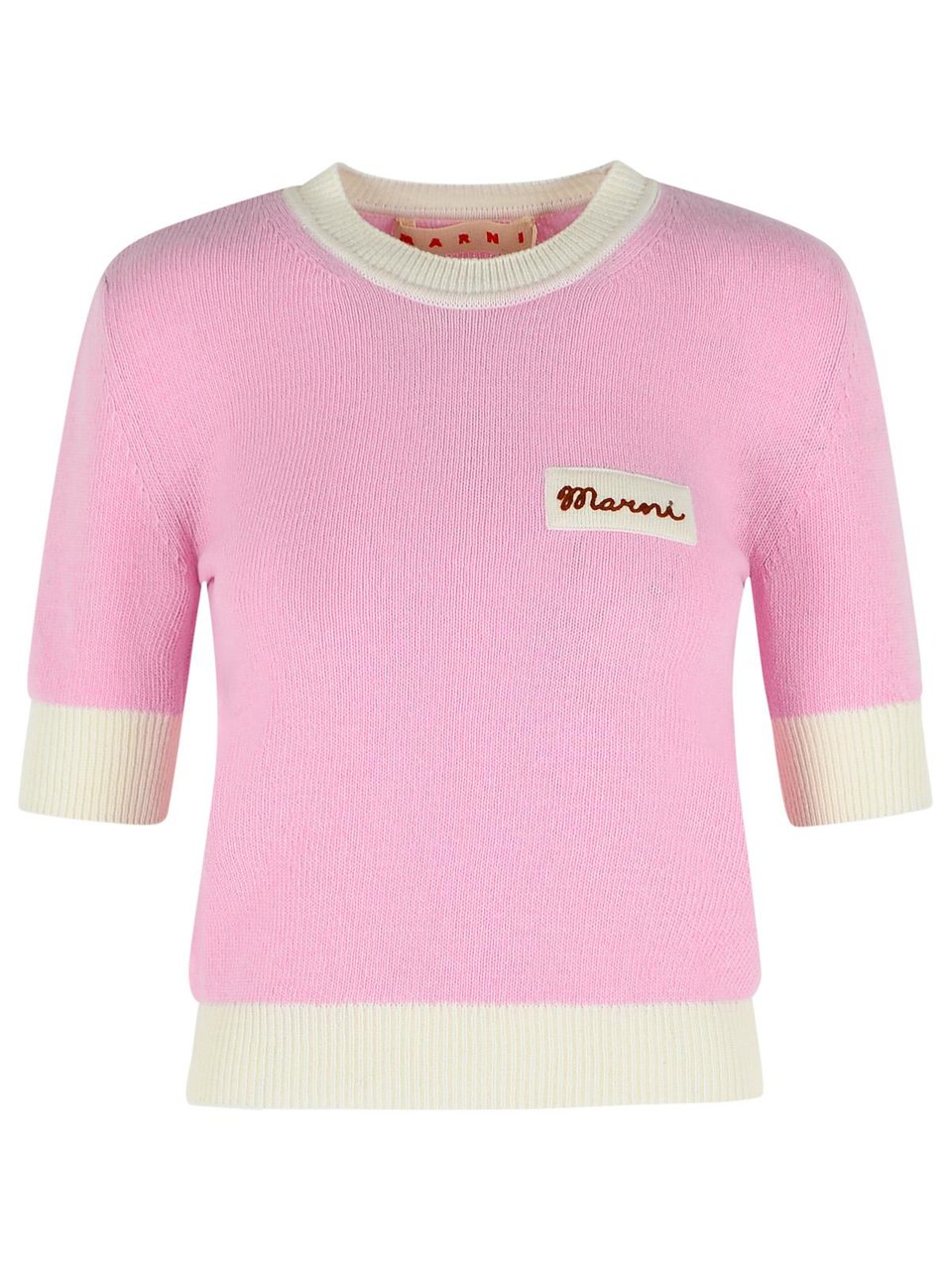 Marni Pink Wool Blend Sweater Roze