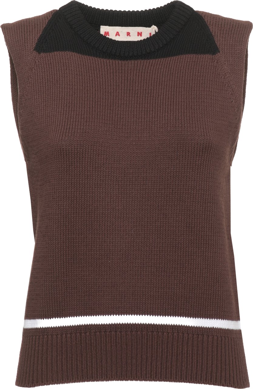 Marni Top Brown Bruin