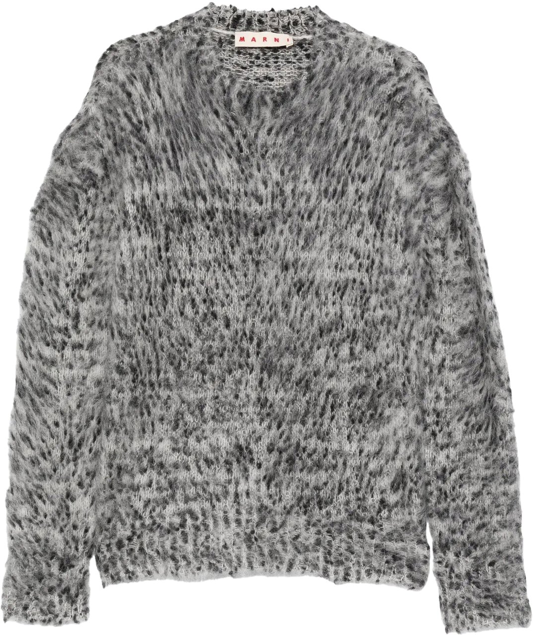 Marni Roundneck Sweater Grey Grijs