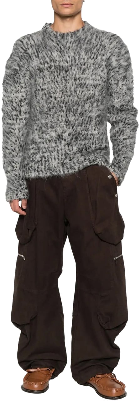 Marni Roundneck Sweater Grey Grijs
