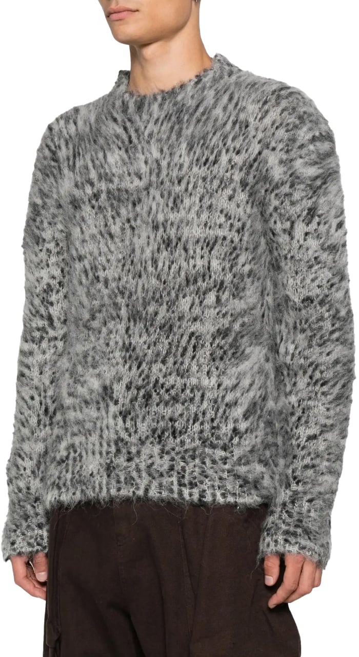 Marni Roundneck Sweater Grey Grijs